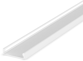 1 Metre Recessed/Surface White Low Profile LED Profile P4-3 (15mm x 4mm)