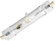 This is a 250 W FC2 Double Ended bulb that produces a Cool White (840) light which can be used in domestic and commercial applications