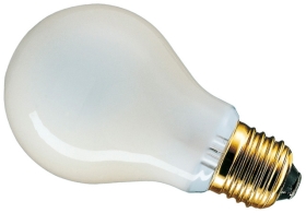 This is a 60W 26-27mm ES/E27 Standard GLS bulb that produces a Pearl light which can be used in domestic and commercial applications