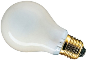 This is a 40W 26-27mm ES/E27 Standard GLS bulb that produces a Pearl light which can be used in domestic and commercial applications