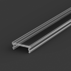 2 Metre C9 Strip Profile Transparent Cover (for P25,P25-2 & P25-3)