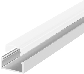 2 Metre Recessed/Surface Aluminium LED Profile P4 (7mm x 13.4mm) C/W Opal Cover