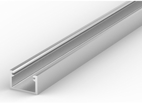 2 Metre Recessed/Surface Aluminium Thin LED Profile P4-2 (11mm x 7mm)