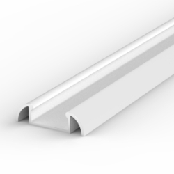 2 Metre Surface Mounted White LED Profile P2 (24.6mm x 7mm)