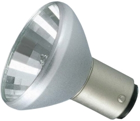 This is a 20W 15mm Ba15d/SBC Reflector/Spotlight bulb that produces a White (835) light which can be used in domestic and commercial applications
