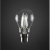 MiniSun Daylight B22 4W LED Filament Clear GLS Bulb