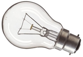 This is a 60W 22mm Ba22d/BC Standard GLS bulb that produces a Clear light which can be used in domestic and commercial applications