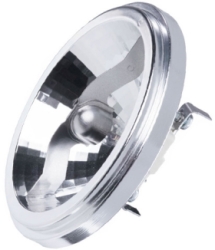 This is a 35W G53 (53mm Apart Prongs) Reflector/Spotlight bulb that produces a White (835) light which can be used in domestic and commercial applications