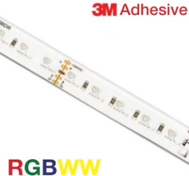 ALL LED 40m RGB+Warm White LED Strip 20W/m 24V