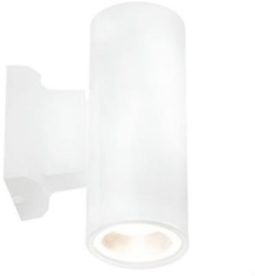 ALL LED GU10 Polar White Powder Coat Finish Bidirectional Decorative Tubular Wall Light