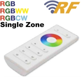 ALL LED RGBW RF Remote Control 30M Range 8 Receivers