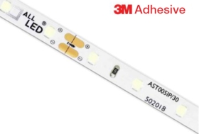 ALL LED Water Resistant 12V LED Strip 30m 5W/m Warm White
