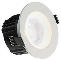 All LED 10 Watt IP65 Dimmable LED Fire Rated Downlight (Cool White)