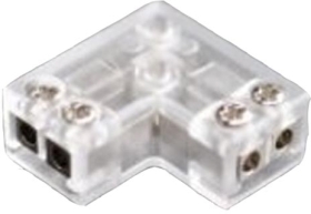 All LED 90 Degree Corner LED Tape Connector  Pack Of 10 (For 12V & 24V, 8mm & 10mm Strip)