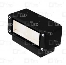 All LED ALL LED 12W IP65 LED Decorative Wall Light, Anthracite-Black