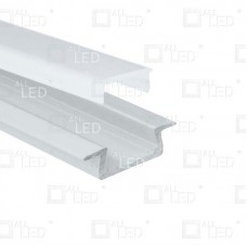 All LED ALL LED 2m Recessed White Finish RAL9016