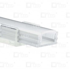All LED ALL LED 2m Surface Profile White Finish RAL9016