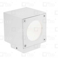 All LED ALL LED Cube 6W IP65 LED Decorative Wall Light, Polar White