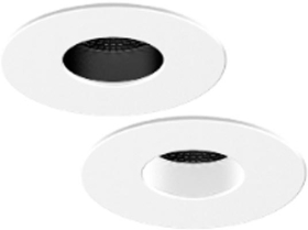 All LED iCan75 Platinum Fixed Bezel with Baffle (Polar White)