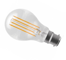 Bell 4W Dimmable B22 Cool White LED Filament GLS Bulb