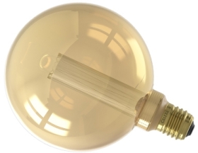 Calex Large Globe E27 3.5W Dimmable LED Very Warm White with Gold Finish
