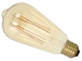 This is a 4W 26-27mm ES/E27 Squirrel Cage bulb that produces a Very Warm White (827) light which can be used in domestic and commercial applications