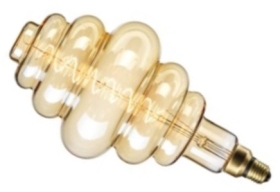 Calex XXL 240V 6W Gold Dimmable Paris LED Lamp 350lm 2200K Warm White