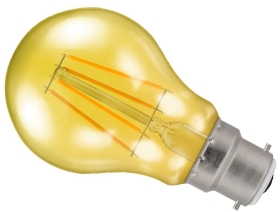 Crompton 4.5W BC GLS LED Filament Bulb Yellow (25 Watt Alternative)