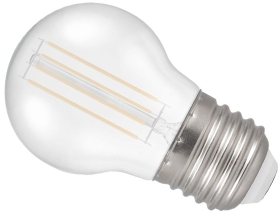 Crompton 4.5W ES Round LED Filament Bulb White (25 Watt Alternative)