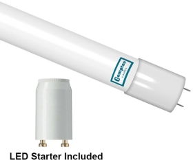 Crompton 900mm LED T8 14W 3ft Tube Warm White (320D - 30 Watt Alternative)