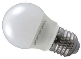 Crompton LED Golfball 5.5W ES Cool White (40W Alternative)