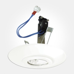 Eterna IP20 White Ceiling Downlight Converter (Requires 50W Max Lamp) LAMP NOT INCLUDED