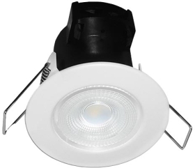 Eterna Lighting Eterna IP65 5 WATT Dimmable Fire Rated White LED Downlight (Cool White)