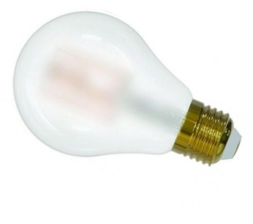 Girard Sudron 8W E27 A70 Matt LED Filament GLS Bulb Very Warm White