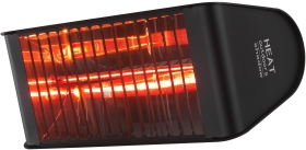 Heat Outdoors IP65 2.4KW Shadow Fatboy Patio Heater in Black