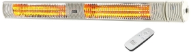Heat Outdoors IP65 3KW Shadow Patio Heater with Remote Control in White