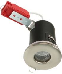 V-Tac  5W LED LAMP LED Fire Rated Down light V-Tac Brushed Satin Twist Lock 