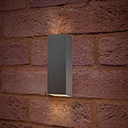 Integral Pablo 8W 3000K Wall Light Dark Grey (300 Lumens)