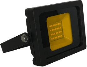 JLEDS IP65 10W Amber LED Slimline Floodlight (80W Equivalent - 2 Year Warranty)