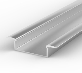 LED 2 Metre Wide Recessed Profile P14 - 1 - 10.65mm x 30.8mm