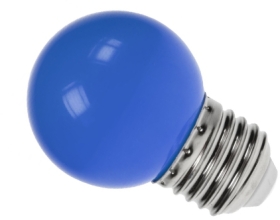 LED Golfball 1.5W ES Blue (5 Watt Alternative)