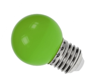LED Golfball 1.5W ES Green (5 Watt Alternative)