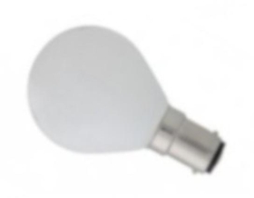LyvEco 4w Non-Dimmable LED Frosted Golfball Bulb SBC/B15 Very Warm White (40W Equivalent)
