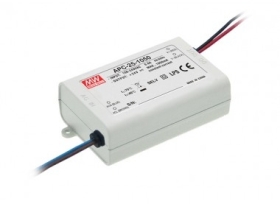 Mean Well Constant Current IP42 APC-25 25W 36V LED Driver