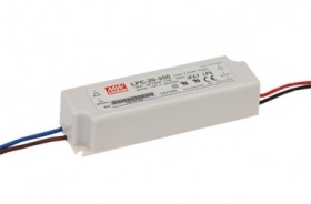 Mean Well Constant Current IP67 LPC-20 17W 48V LED Driver