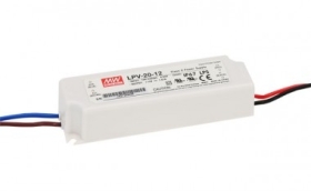 Mean Well Constant Voltage IP67 LPV-20 15W 5V LED Driver