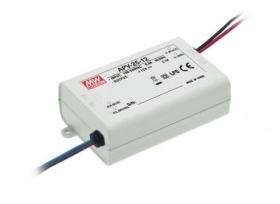 Mean Well Non-Dimmable Constant Voltage IP42 APV-25 17.5W 5V LED Driver