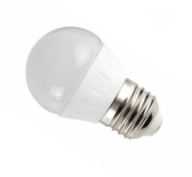 Minisun 4W ES LED Golfball Bulb in Daylight