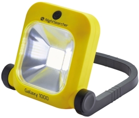 NightSearcher Galaxy 1000 Lightweight Rechargeable LED Floodlight IP54 + USB Charging Cable