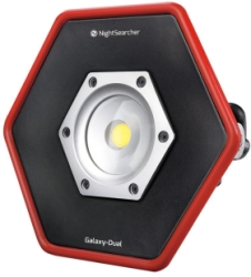 NightSearcher Galaxy Dual AC & Rechargeable Dual Powered Work Light